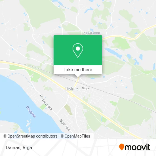 Dainas map