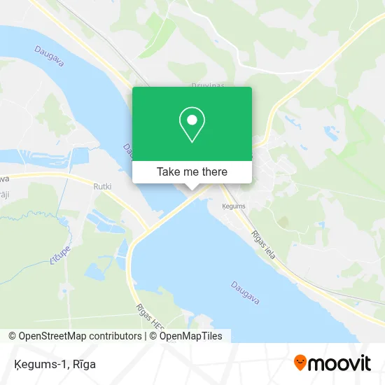 Ķegums-1 map