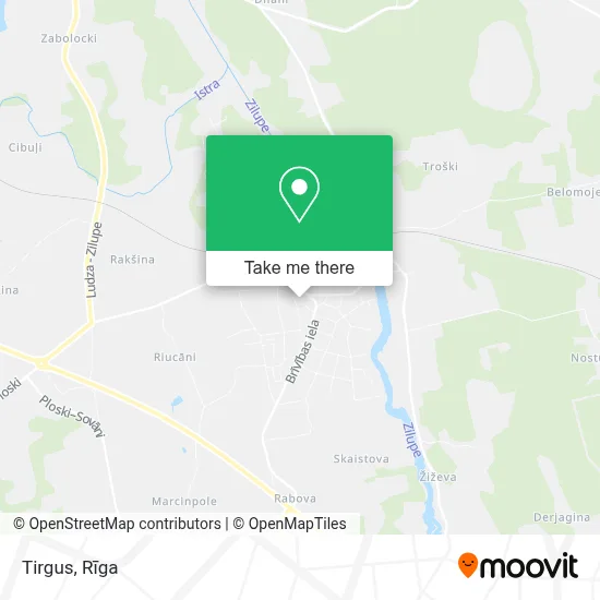 Tirgus map