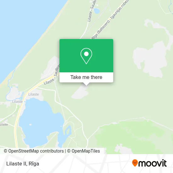 Lilaste II map