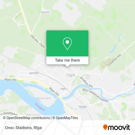 Onsc Stadions map
