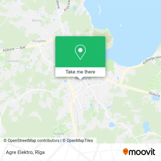 Agre Elektro map