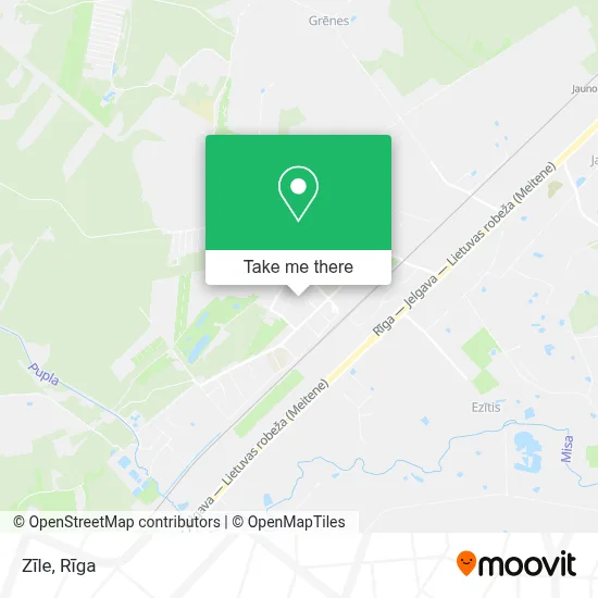Zīle map