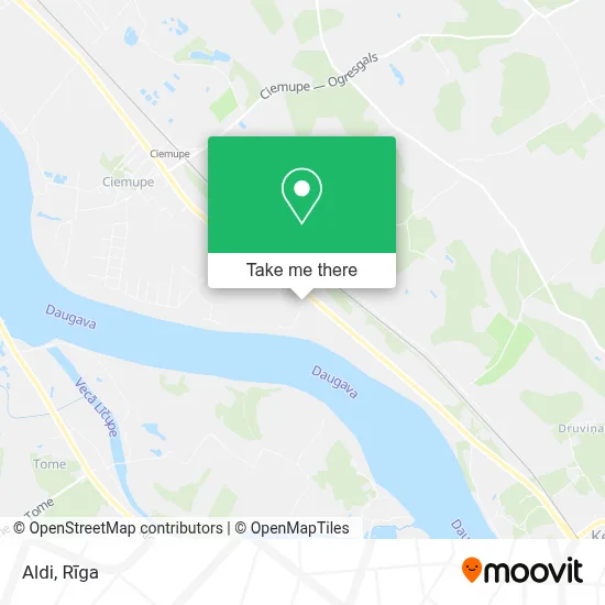 Aldi map