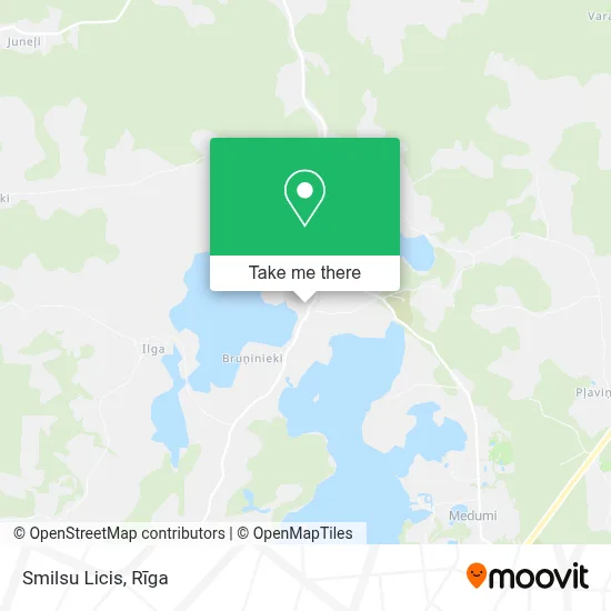 Smilsu Licis map