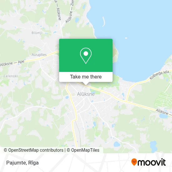 Pajumte map