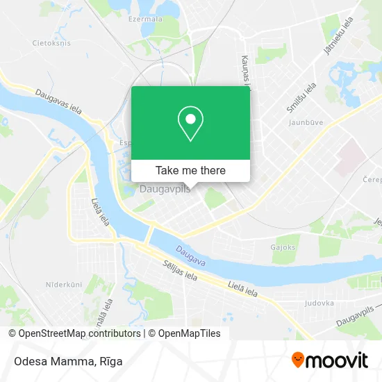 Odesa Mamma map