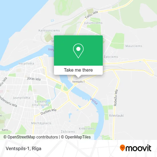 Ventspils-1 map