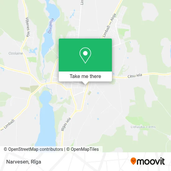 Narvesen map