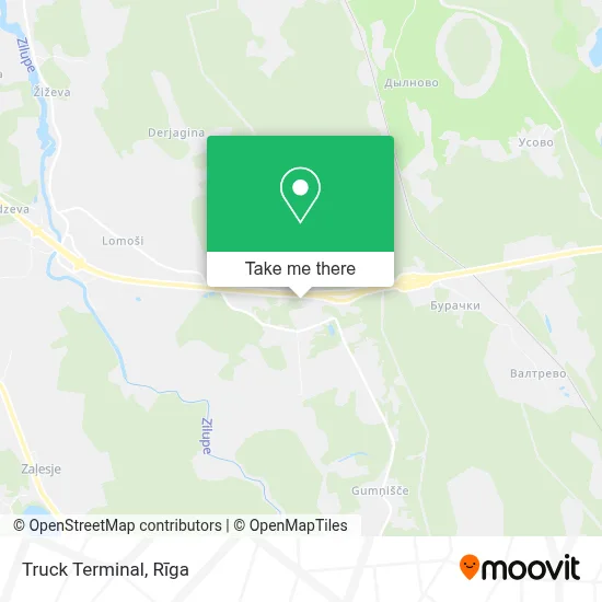 Truck Terminal map