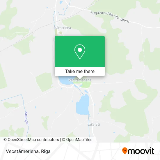 Vecstāmeriena map