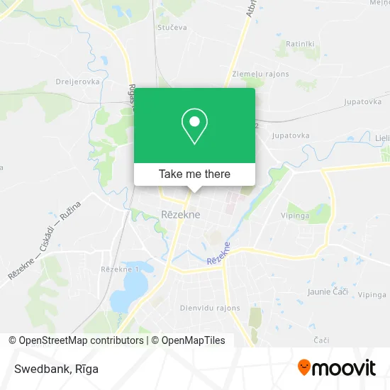Swedbank map