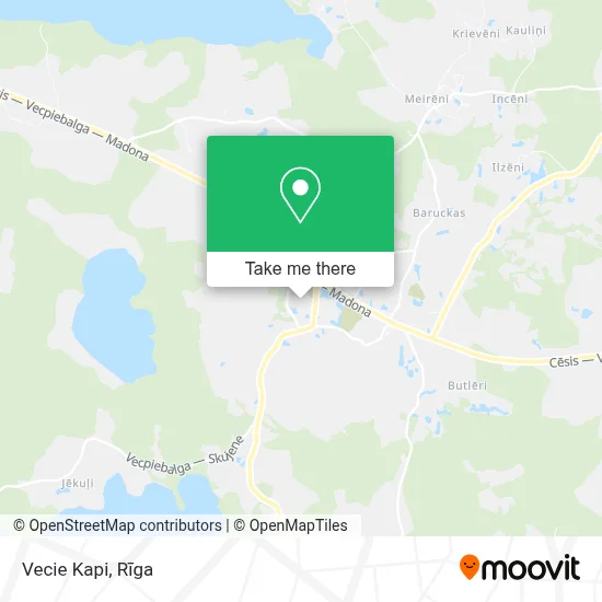 Vecie Kapi map