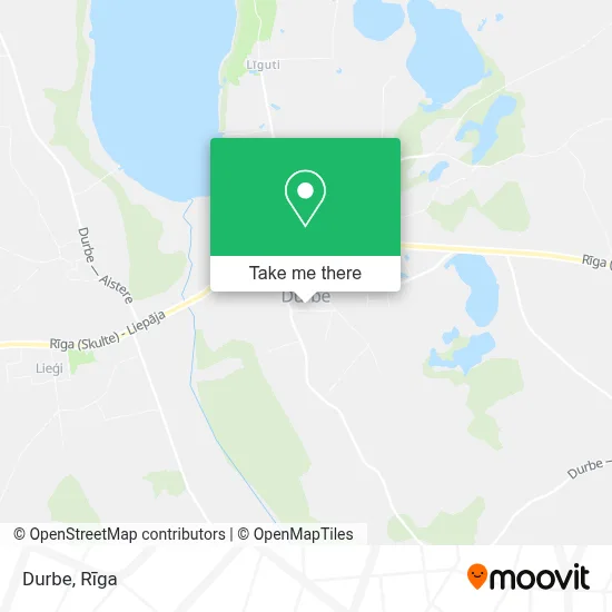 Durbe map