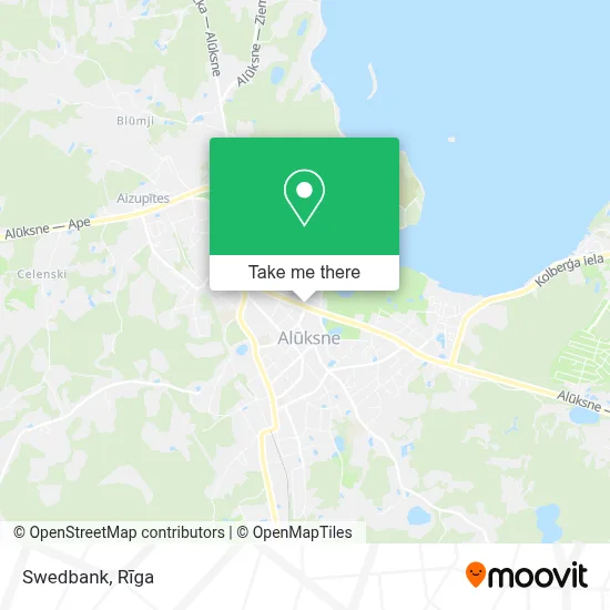 Swedbank map