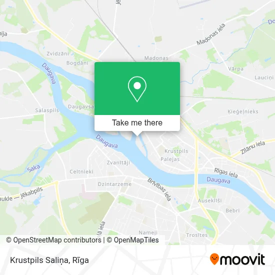 Krustpils Saliņa map