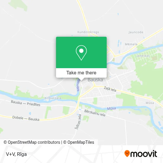 V+V map