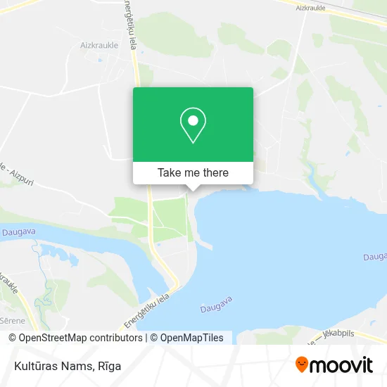 Kultūras Nams map