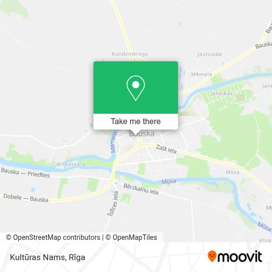 Kultūras Nams map
