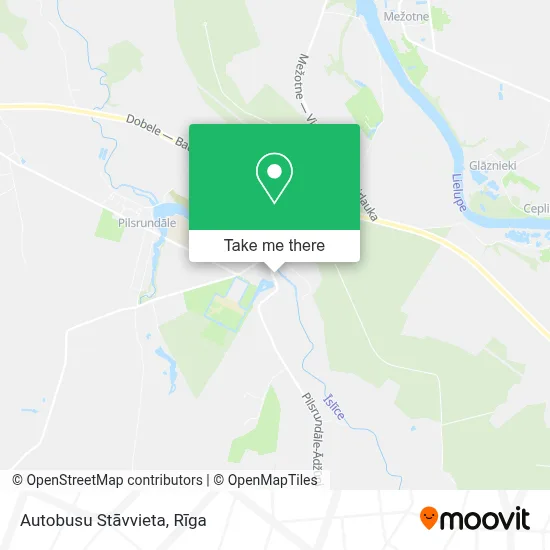 Autobusu Stāvvieta map