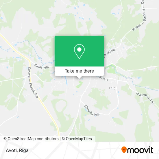 Avoti map