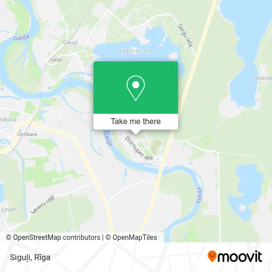 Siguļi map