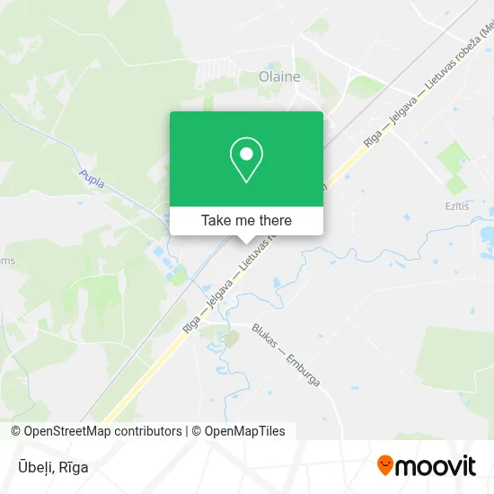 Ūbeļi map