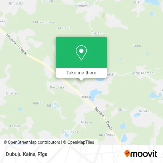 Dubuļu Kalns map