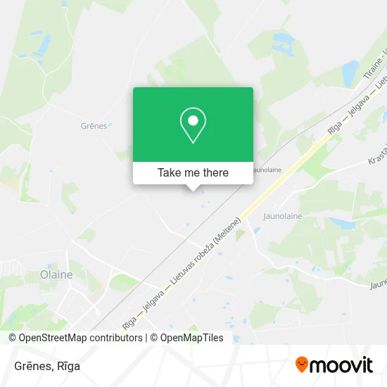 Grēnes map