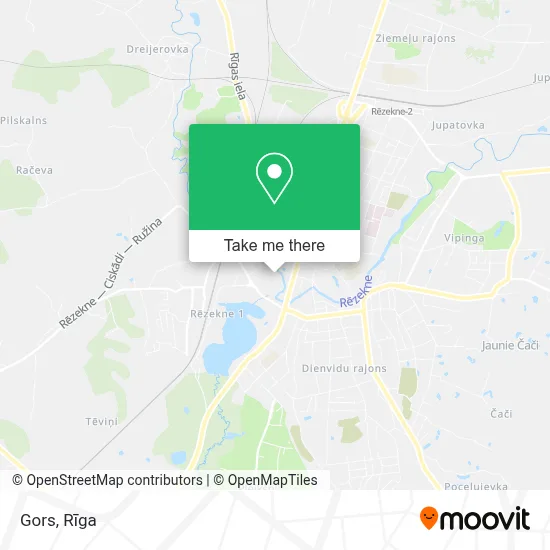 Gors map
