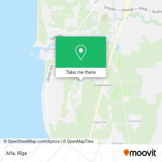 Alfa map