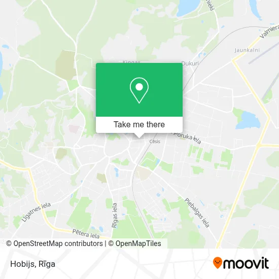 Hobijs map