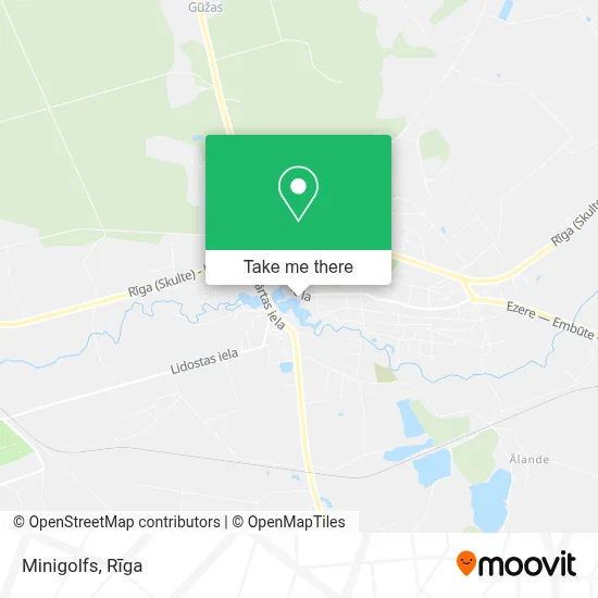 Minigolfs map