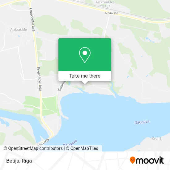 Betija map