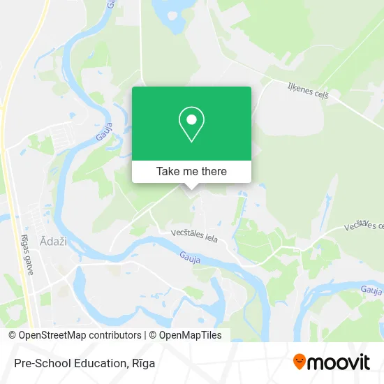 Pre-School Education map