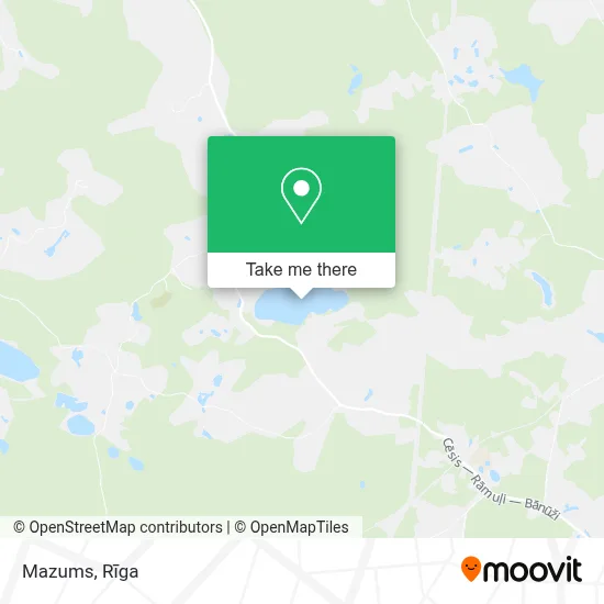 Mazums map