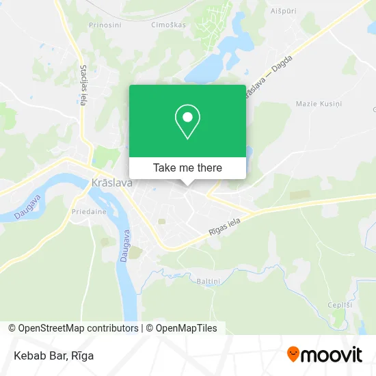 Kebab Bar map