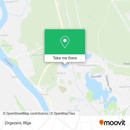 Zirgezers map