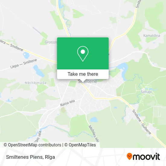 Smiltenes Piens map