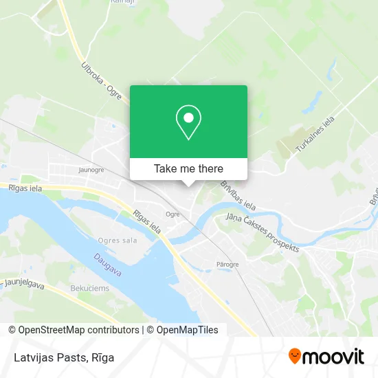 Latvijas Pasts map