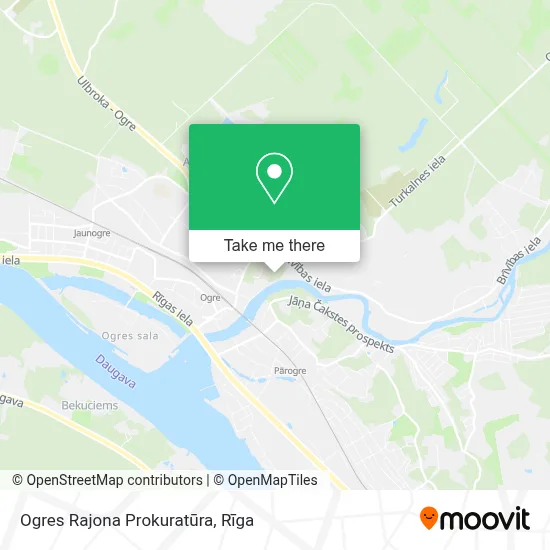 Ogres Rajona Prokuratūra map