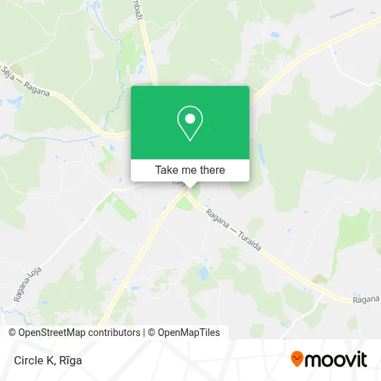Circle K map