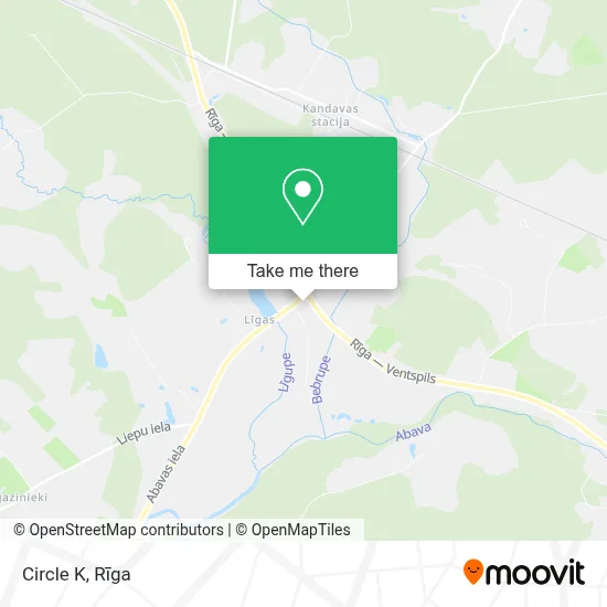 Circle K map