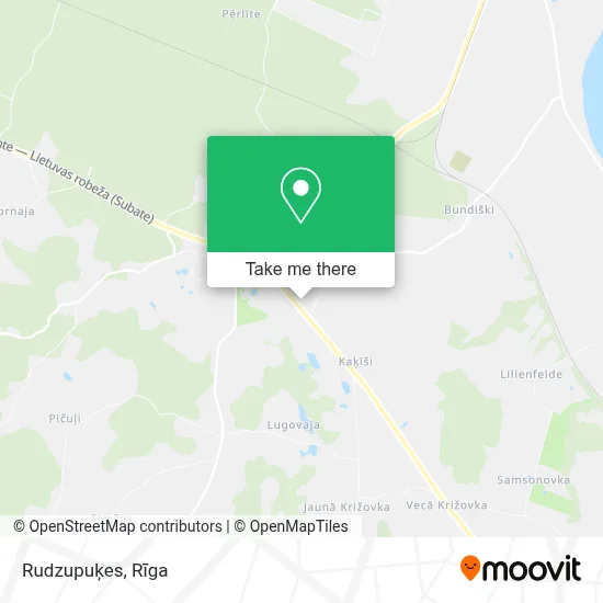 Rudzupuķes map