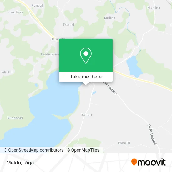 Meldri map