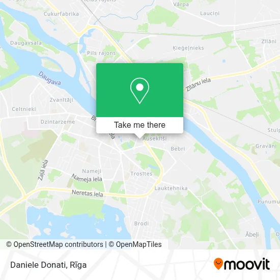 Daniele Donati map