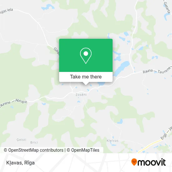Kļavas map