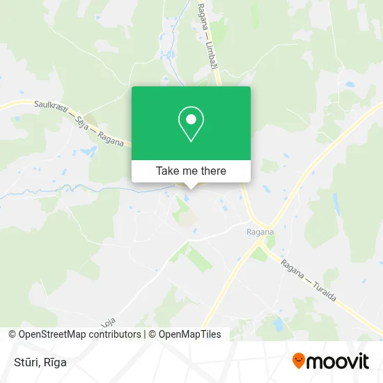 Stūri map