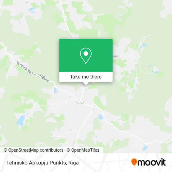 Tehnisko Apkopju Punkts map