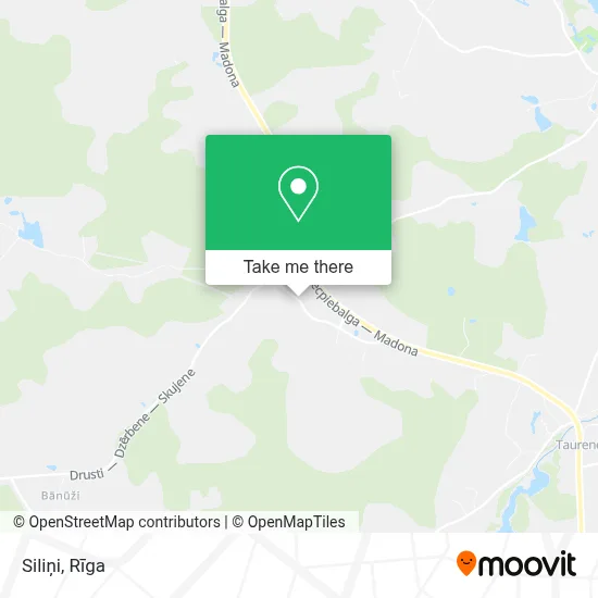 Siliņi map